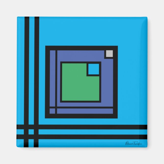 Imã ''Jazz'' por Bruce Tunis (Frente)