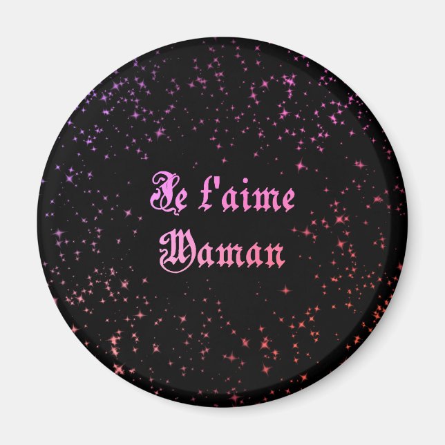 Imã Je t'aime Maman, Dia de as mães (Frente)