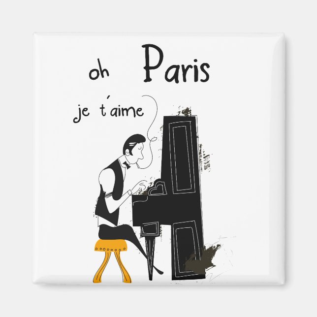 Imã je t'aime Paris (Frente)