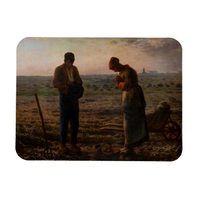 Ímã Jean-Francois Millet - Angelus (Horizontal)