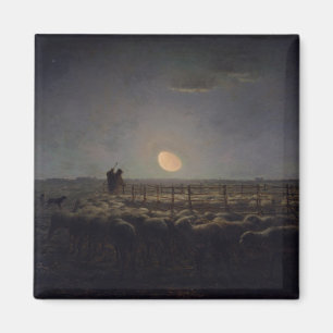 Imã Jean-Francois Millet - Orelha, Lua 1860