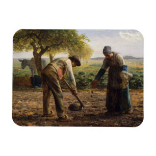 Ímã Jean-Francois Millet - Potato Planters