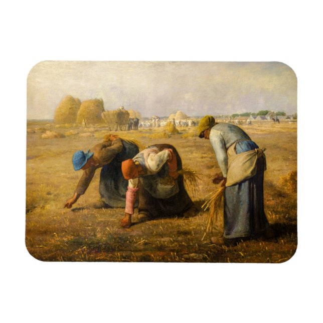 Ímã Jean-Francois Millet - The Gleaners (Horizontal)