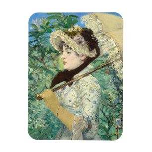 Ímã Jeanne (Primavera) Edouard Manet