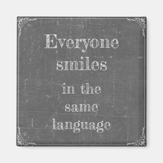 Imã Jeder lächelt em derselben Sprache (Frente)