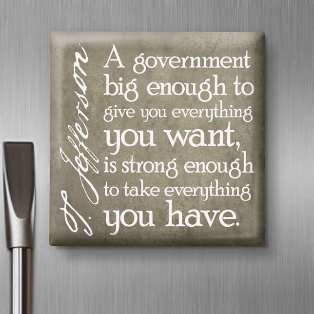 Imã JEFFERSON: Cuidado com o Grande Governo (Magnet)