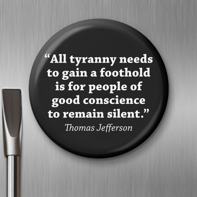 Imã Jefferson: Não permaneça em silêncio (Magnet)