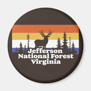 Imã Jefferson National Forest Virginia