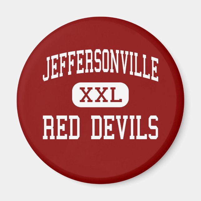 Imã Jeffersonville - Red Devils - Jeffersonville (Frente)
