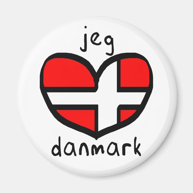 Imã Jeg Elsker Danmark (Frente)