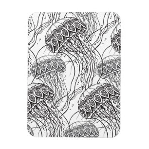 Ímã Jelly Fish Doodle