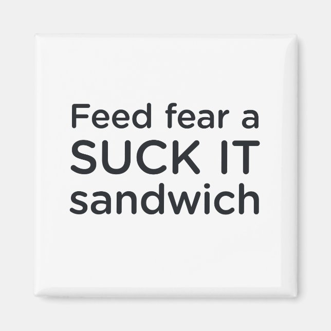 Imã Jen Sincero Badass Magnet (Frente)