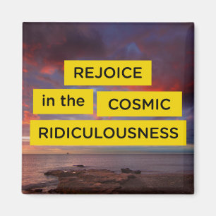 Imã Jen Sincero Badass Motivational Quote Magnet