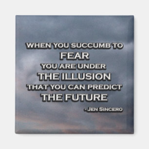 Imã Jen Sincero Badass Motivational Quote Magnet