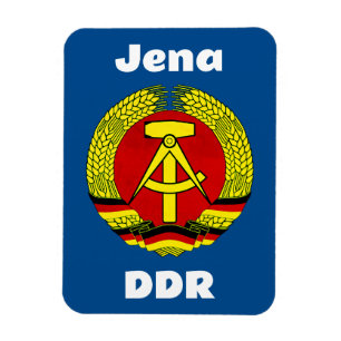 Ímã Jena, DDR, Jena, Alemanha (GDR Ossi da Alemanha Or