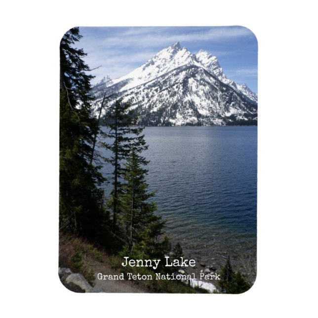 Ímã Jenny Lake Grand Teton National Park Magnet (Vertical)