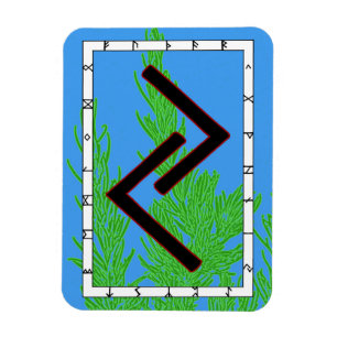 Ímã Jera Viking Rune Magnet - Colheita!