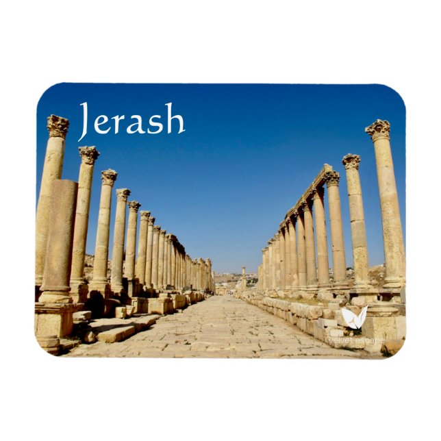 Ímã Jerash na Jordânia imã de Velvet Escape (Horizontal)