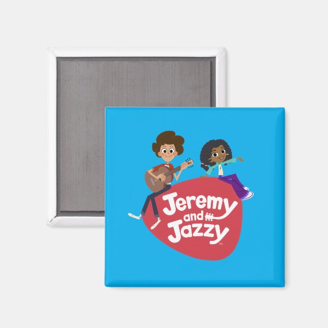 Imã Jeremy e Jazzy Button (Front/Back)