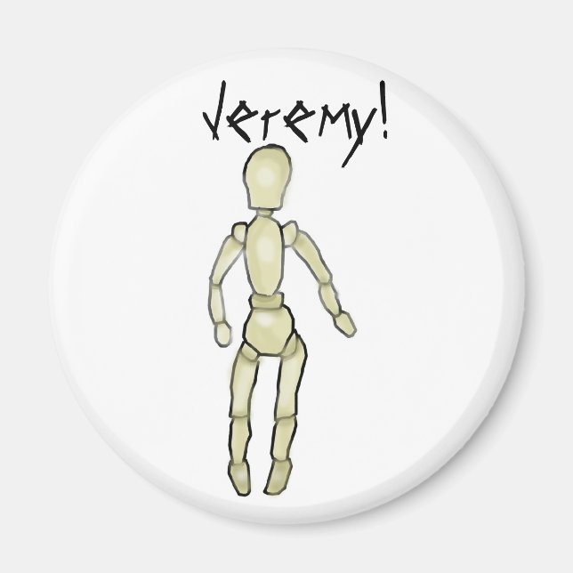 Imã Jeremy Funny Magnet (Frente)