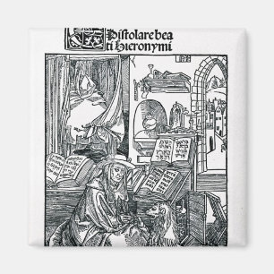 Imã Jerome no seu estudo