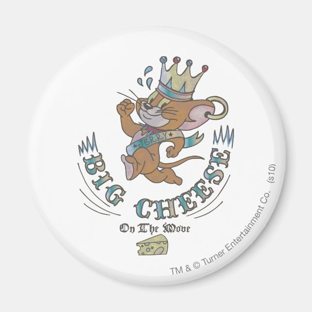 Imã Jerry Big Cheese Na Lua 2 (Frente)