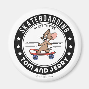 Imã Jerry Skateboard - Pronto Para Ir