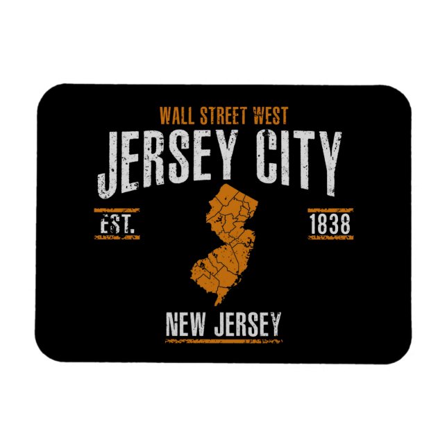 Ímã Jersey City (Horizontal)