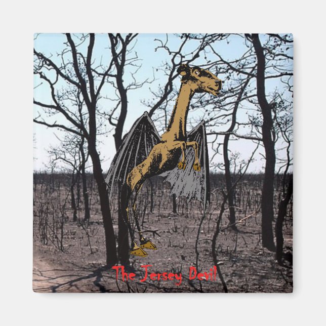 Imã Jersey Devil Magnet (Frente)