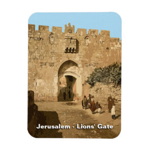 Ímã Jerusalem - a porta dos leões