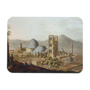 Ímã Jerusalem com a igreja do Sepulchre santamente, p