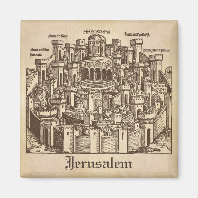 Imã Jerusalém, Corte Medieval (Frente)