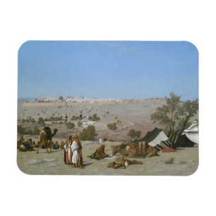 Ímã Jerusalem do Monte das Oliveiras 1880