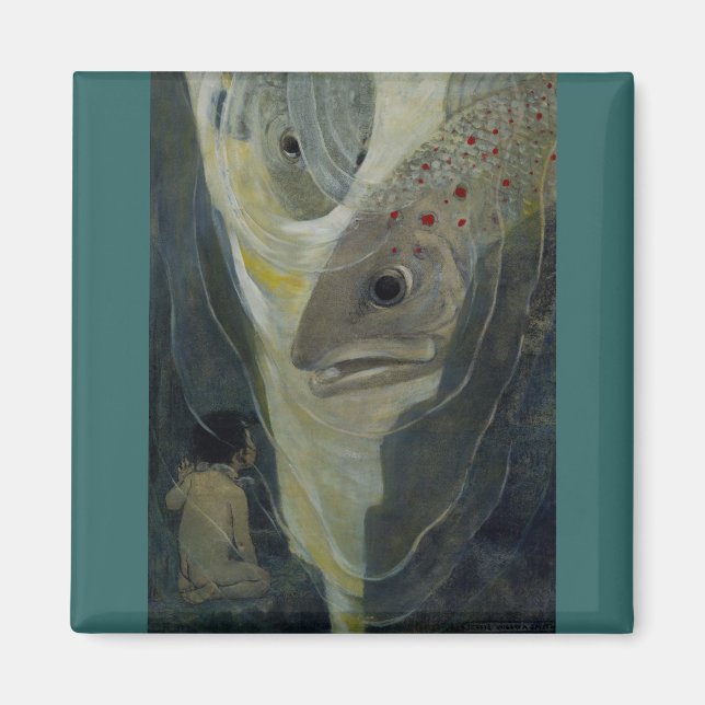 Imã Jessie Willcox Smith Water Babies (Frente)