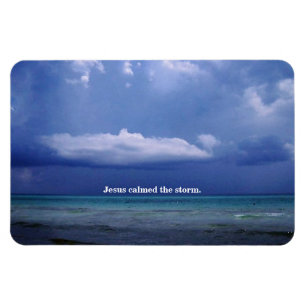 ÍMÃ JESUS ACALMOU A TEMPESTADE