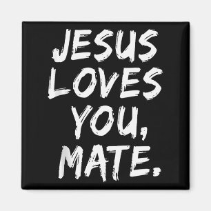 Imã Jesus Ama Você Companheiro Cristão Fé Deus