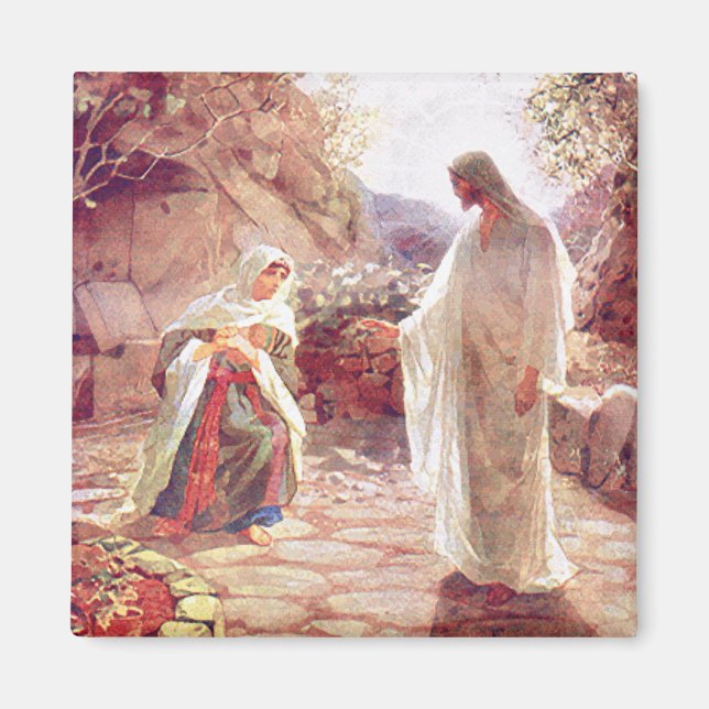 Imã Jesus Aparece A Mary Magdalene (Frente)