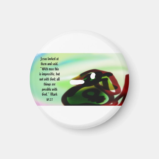 Imã Jesus aqui possível  (Frente)