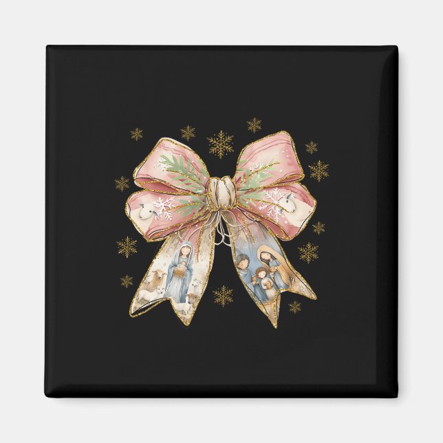 Imã Jesus Coquette Xmas Jesus É A Razão (Frente)