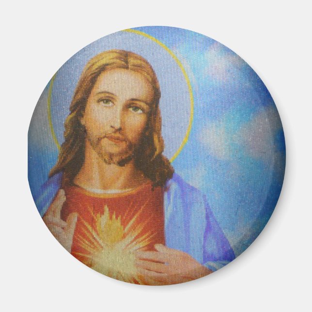Imã Jesus crachás (Frente)
