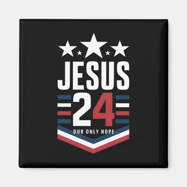 Imã Jesus Cristo 2024 Presidente EUA Eleição Política (Frente)