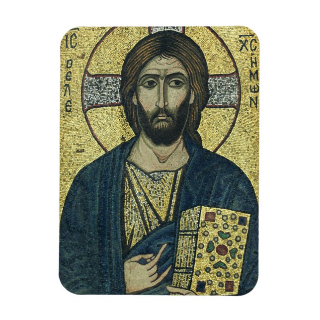Ímã Jesus Cristo Pantocrator (Vertical)
