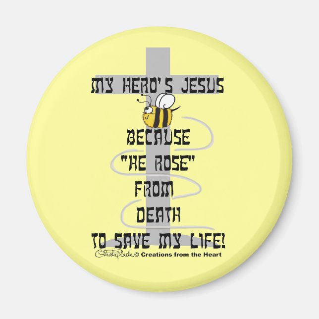 Imã Jesus de Herói (Frente)