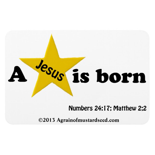 Ímã Jesus de Natal (Horizontal)