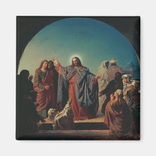 Imã Jesus Desperta Lázaro por Robert Wilhelm Ekman