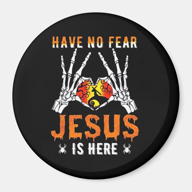 Imã Jesus é a mão do esqueleto do coração (Frente)