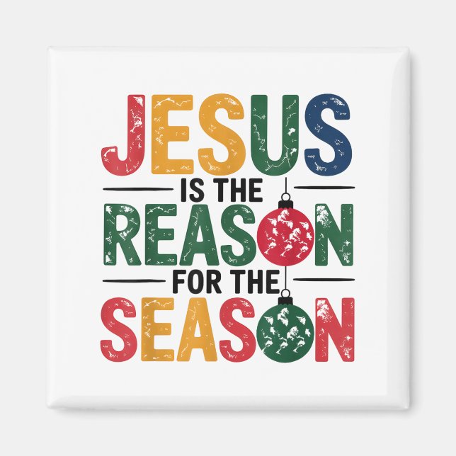 Imã Jesus É A Razão Da Temporada Cristã Chris (Frente)