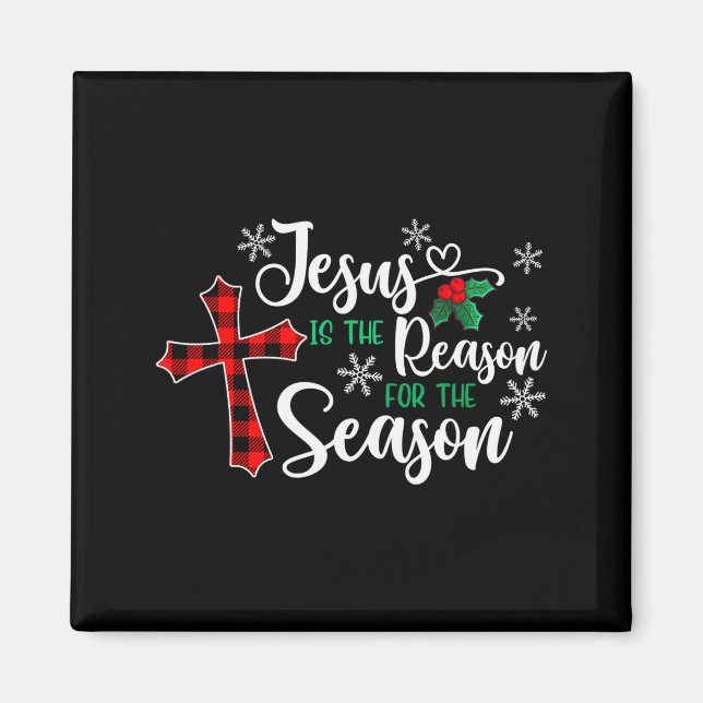 Imã Jesus É a Razão da Temporada de Natal Chris (Frente)