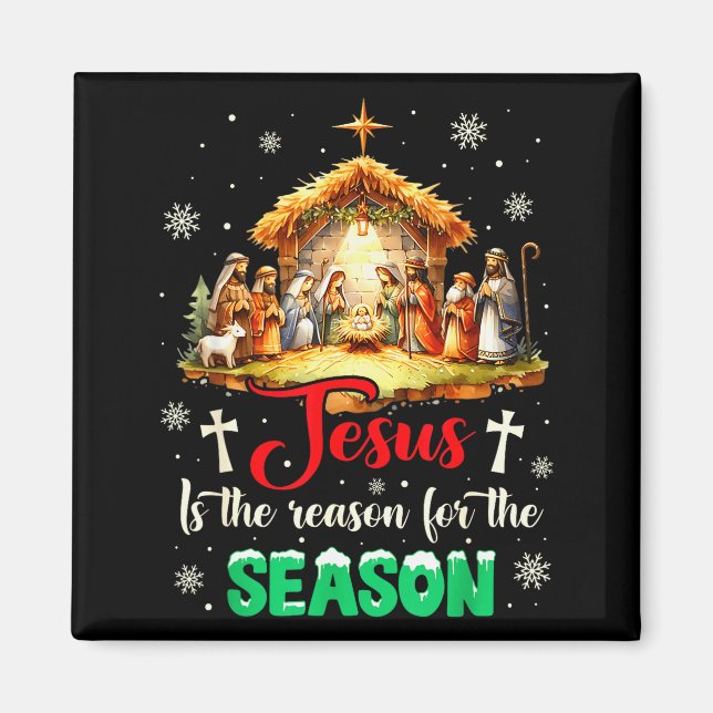 Imã Jesus É a Razão da Temporada Fé Cristã (Frente)