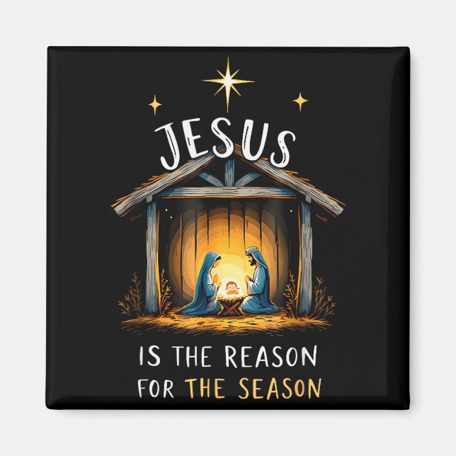 Imã Jesus É a Razão da Temporada Fé Cristã (Frente)